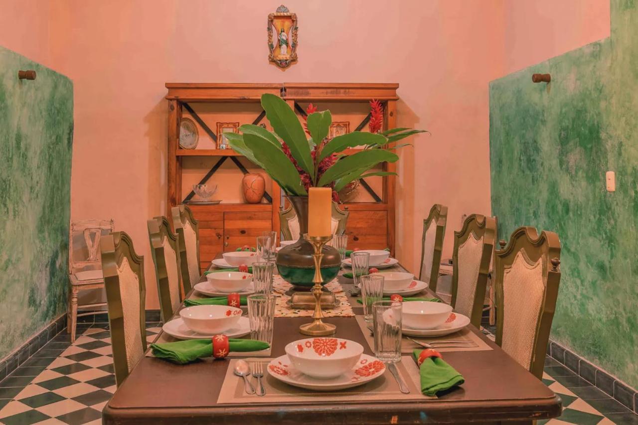 Casa Vicenta Izamal Hotel Bagian luar foto