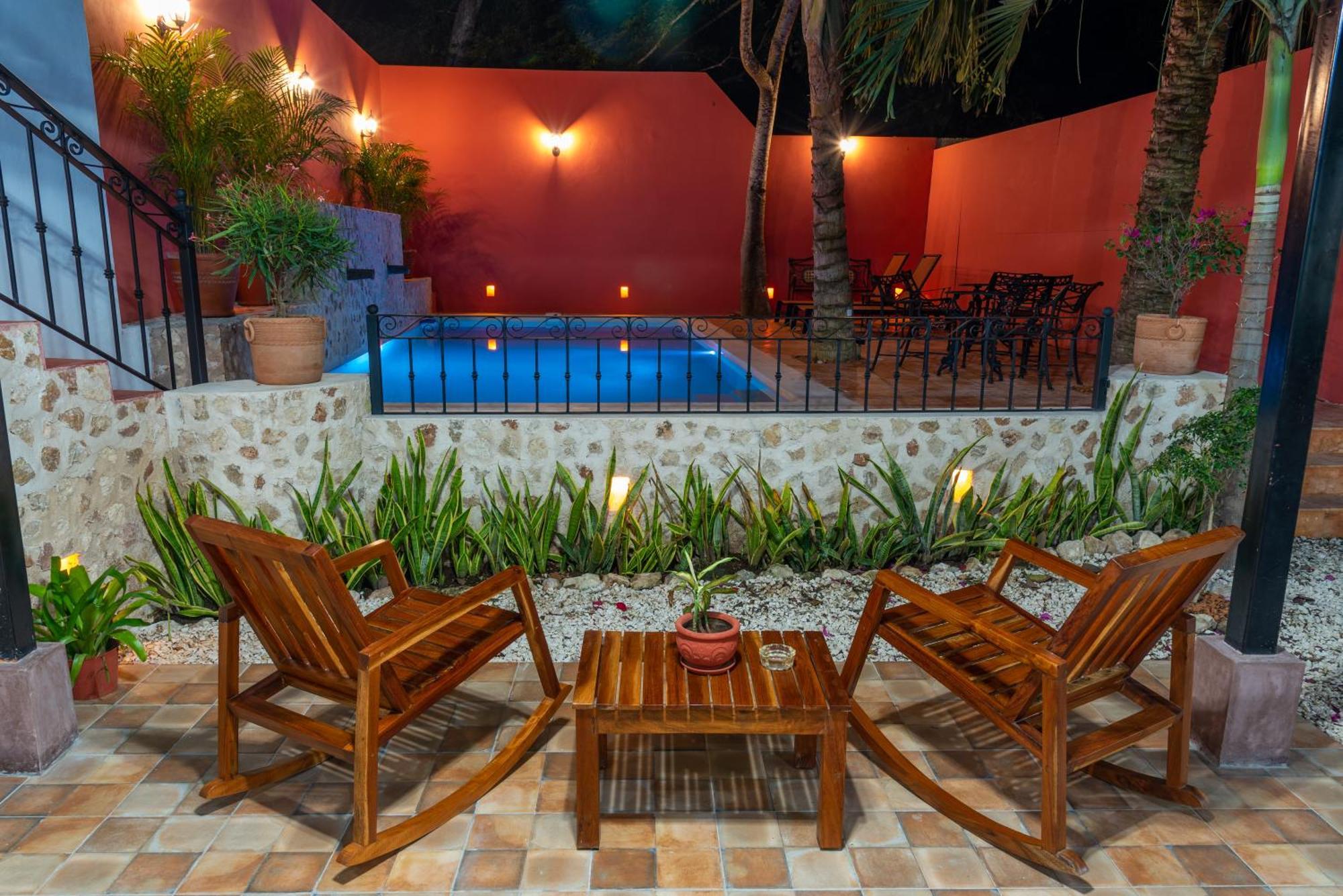 Casa Vicenta Izamal Hotel Bagian luar foto
